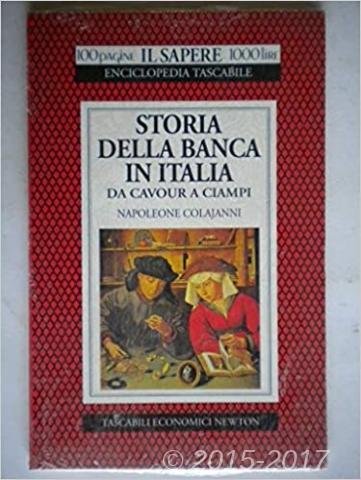 Copertina di Storia della banca in Italia